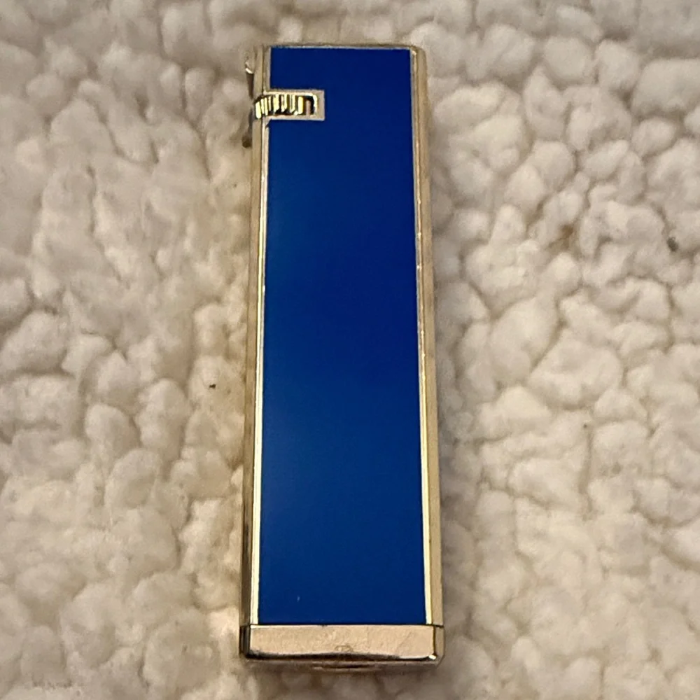 Pomlite Blue and Gold Lighter